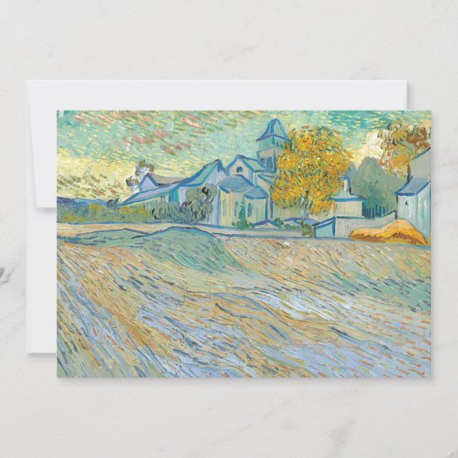 Vista de la Iglesia de San Pablo | Vincent van Gog (Anverso)