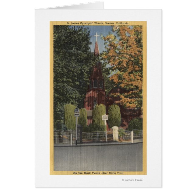 Vista de la Iglesia Episcopal de Santiago (Frente)