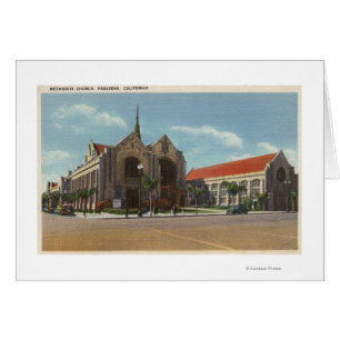 Vista de la iglesia metodista