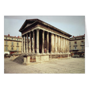 Vista de la Maison Carree, c.19 a.C.
