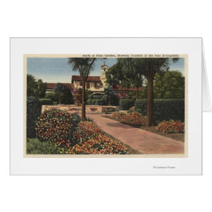 Vista de la Misión, Patio Gardens