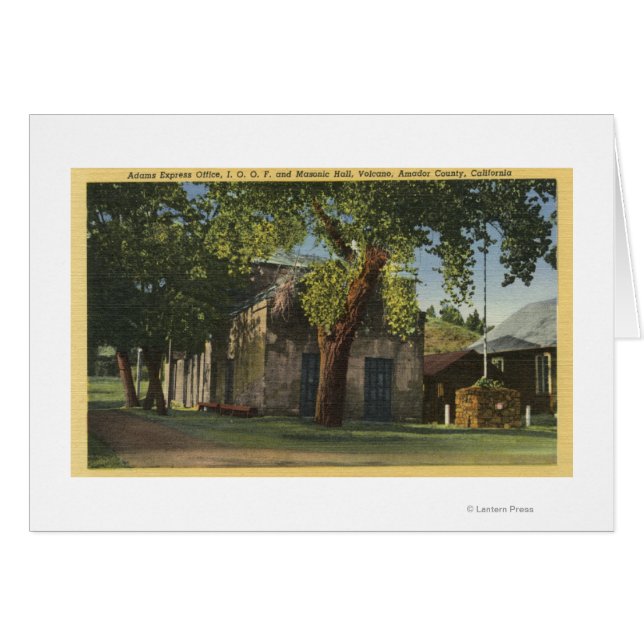 Vista de la oficina de Adams Express (Anverso (Horizontal))