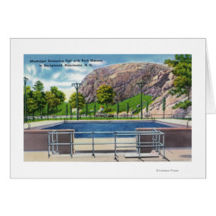 Vista de la piscina municipal de Rock Rimmon