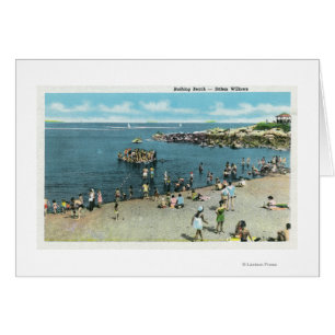 Vista de la playa de los sauces de Salem