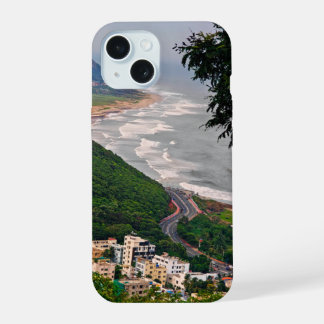 Vista de la playa de Vizag desde kailasgiri