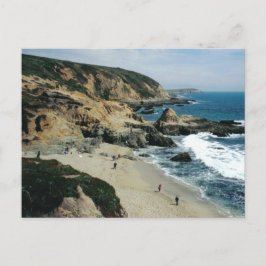 Vista de la playa en la bahía de Bodega, postal CA