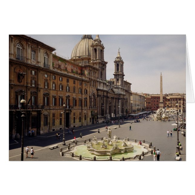 Vista de la plaza (Anverso (Horizontal))