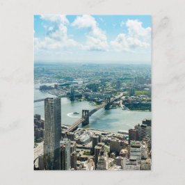 Vista de la postal de Nueva York