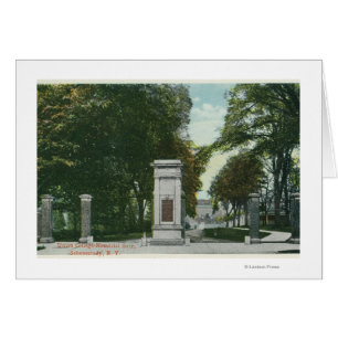 Vista de la puerta conmemorativa del Union College