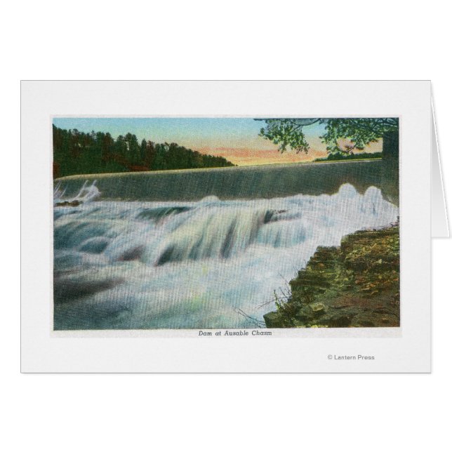 Vista de la represa en el abismo (Anverso (Horizontal))