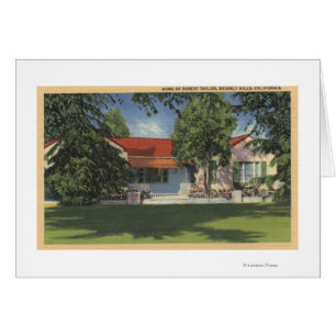 Vista de la residencia de Roberto Taylor