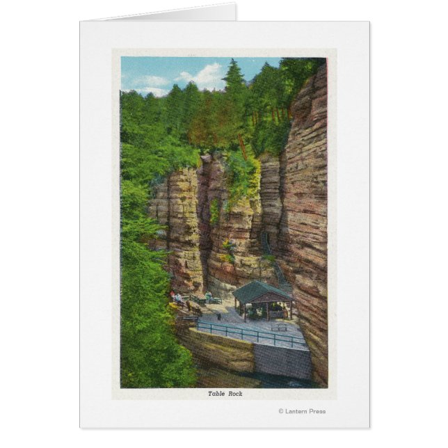 Vista de la roca de la mesa (Frente)