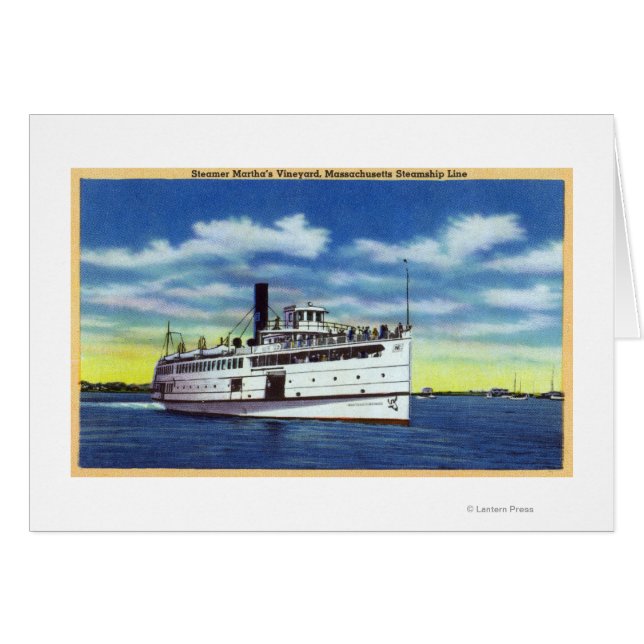 Vista de la viña de vapor de Martha (Anverso (Horizontal))