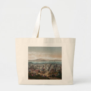 Vista de las 1860) bolsas de asas de San Francisco