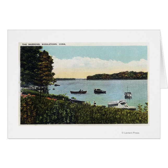 Vista de los barcos en las estrechas (Anverso (Horizontal))