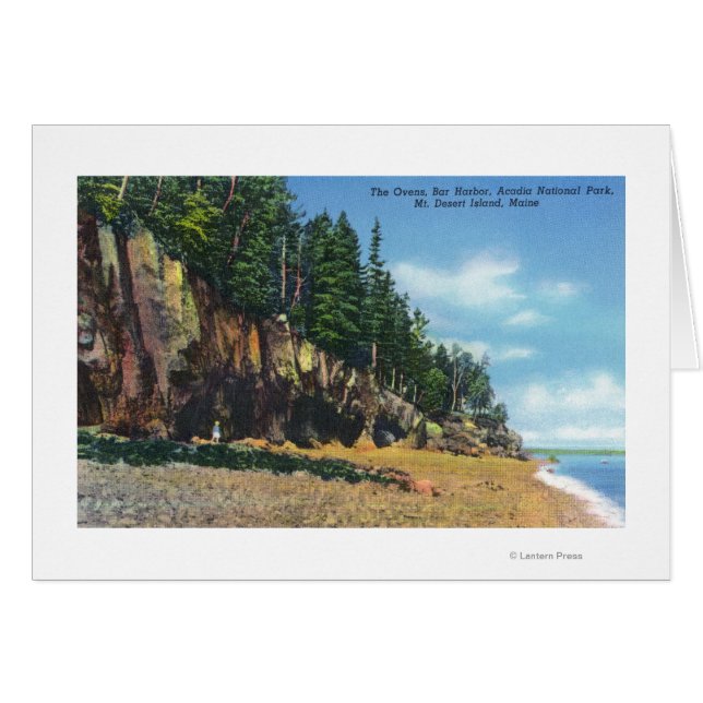 Vista de los hornos en el Bar Harbour (Anverso (Horizontal))