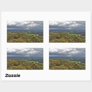 Vista de los Pegatinas del Monte Buninyong