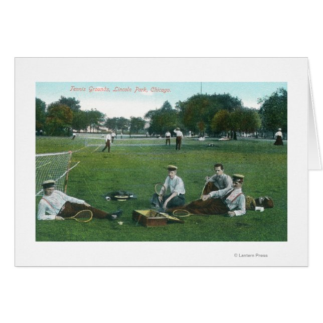 Vista de los terrenos de tenis de Lincoln ParkChic (Anverso (Horizontal))