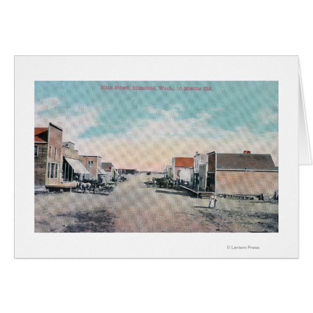 Vista de Main StreetMansfield, WA (Anverso (Horizontal))