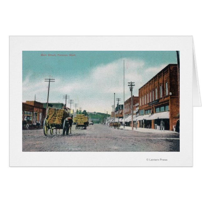 Vista de Main StreetPalouse, WA (Anverso (Horizontal))