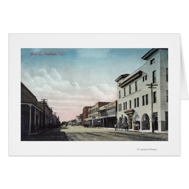 Vista de Main StreetWoodland, CA (Anverso (Horizontal))