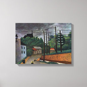 Vista de Malakoff por Henri Rousseau, Arte Antiguo