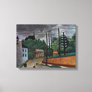 Vista de Malakoff por Henri Rousseau, Arte Antiguo