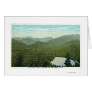 Vista de McIntyre, Colden y Marcy Mts.