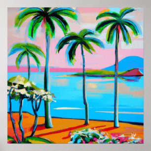 Vista de Mokuauia - poster e impresión digital