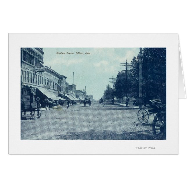 Vista de Montana AvenueBillings, MT (Anverso (Horizontal))