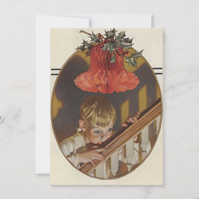 Vista de Navidad de Leyendecker (Anverso)