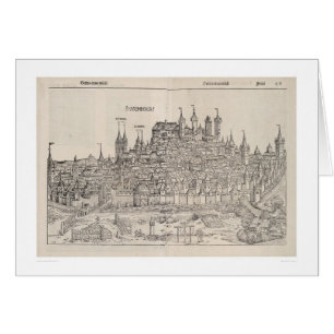 Vista de Nuremberg de la crónica de Nuremberg