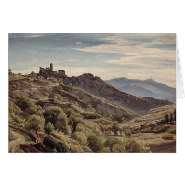 Vista de Olevano (Anverso (Horizontal))