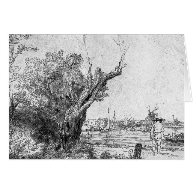 Vista de Omval, cerca de Amsterdam, 1645 (Anverso (Horizontal))