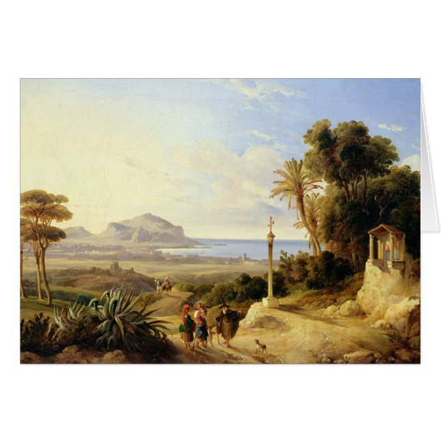 Vista de Palermo, 1840 (Anverso (Horizontal))