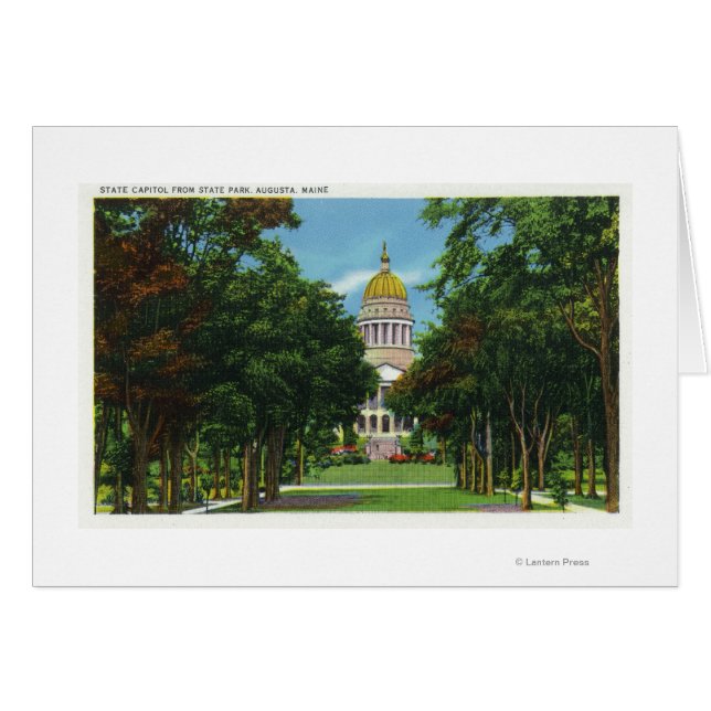 Vista de Parque Estatal del Capitolio Estatal (Anverso (Horizontal))