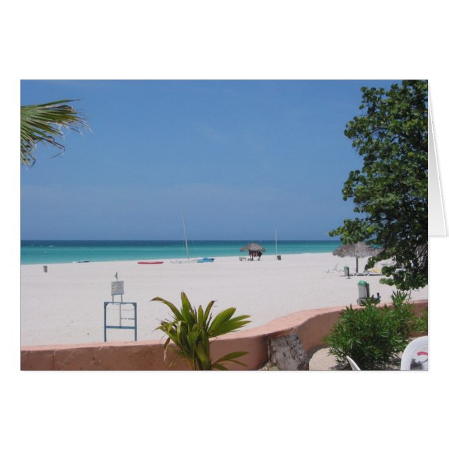 vista de playa caribeña (Anverso (Horizontal))