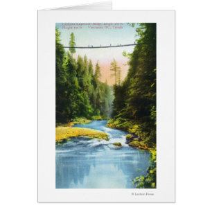 Vista de puente colgante de Capilano # 2