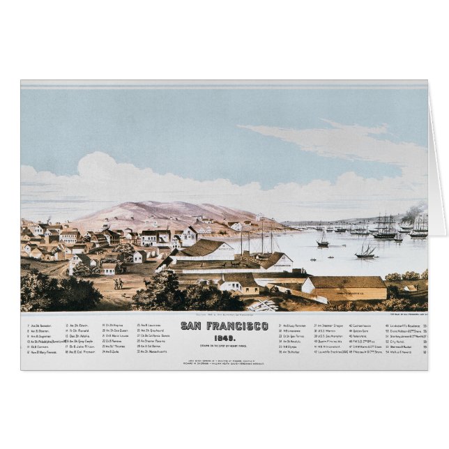 Vista de San Francisco, 1849 (Anverso (Horizontal))