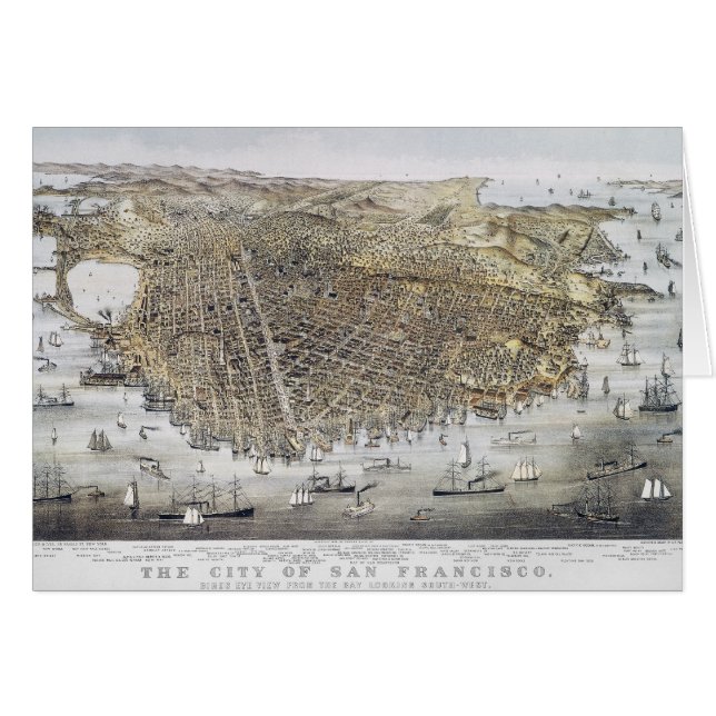 Vista de San Francisco, 1878 (Anverso (Horizontal))