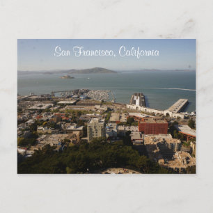 Vista de San Francisco #1 postal