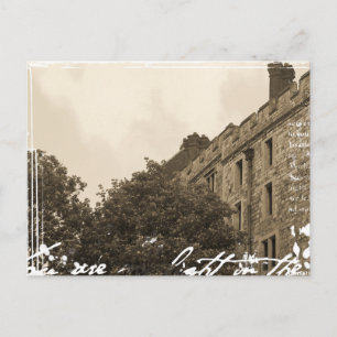 Vista de Sepia de la postal del Castillo de Windso