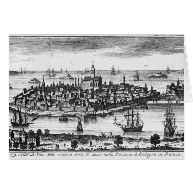 Vista de St. Malo (Anverso (Horizontal))