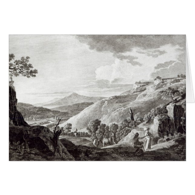 Vista de Tarquinia y de Corneto (Anverso (Horizontal))