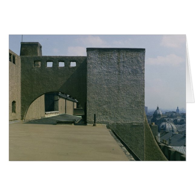Vista de un arco de techo desde el oeste, construi (Anverso (Horizontal))