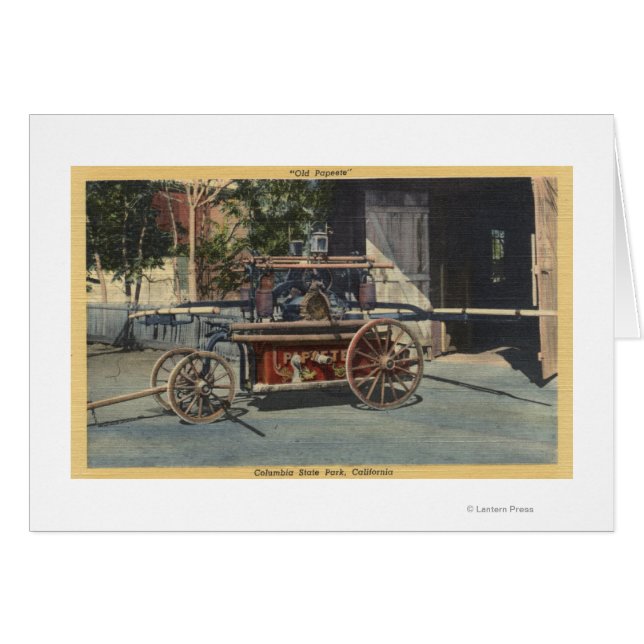 Vista de un motor "Old Papeete" (Anverso (Horizontal))