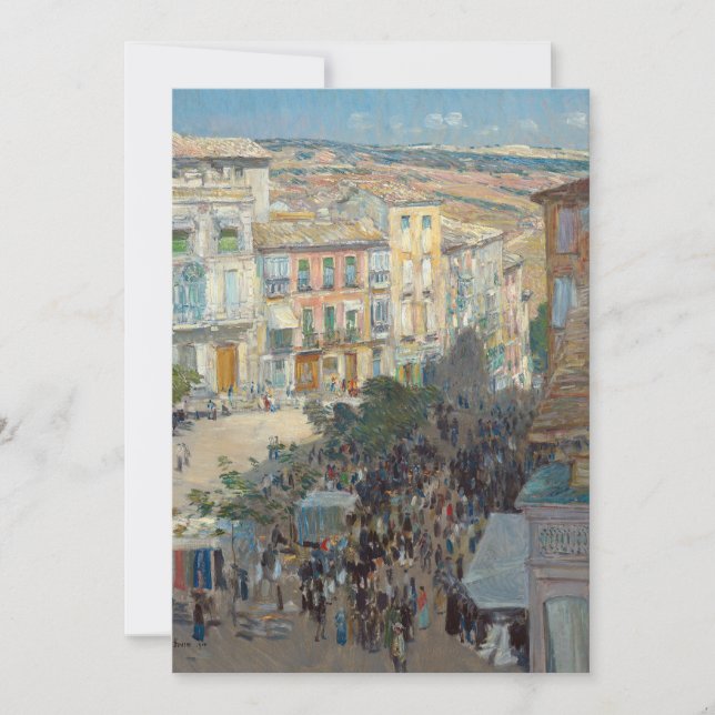 Vista de una ciudad del sur de Francia | Childe Ha (Anverso)