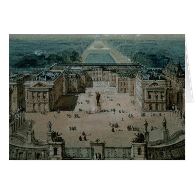 Vista de Versalles (Anverso (Horizontal))
