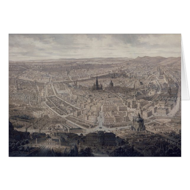 Vista de Viena, c.1860 (Anverso (Horizontal))