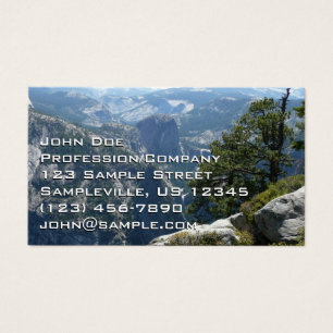 Vista de Yosemite Mountain en el Parque Nacional Y